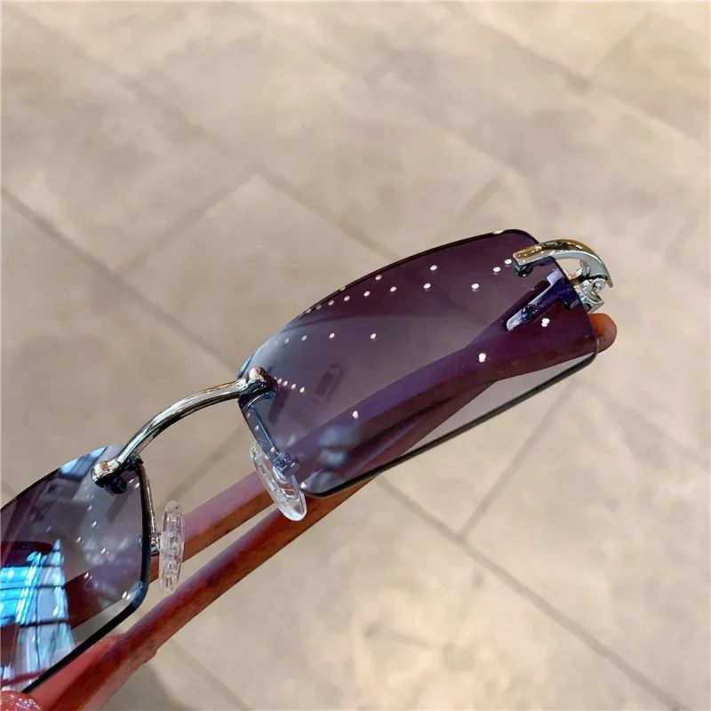 Small Rimless Sunglasses Men W - Women'S Fashion Reading Glasses reseña y precio