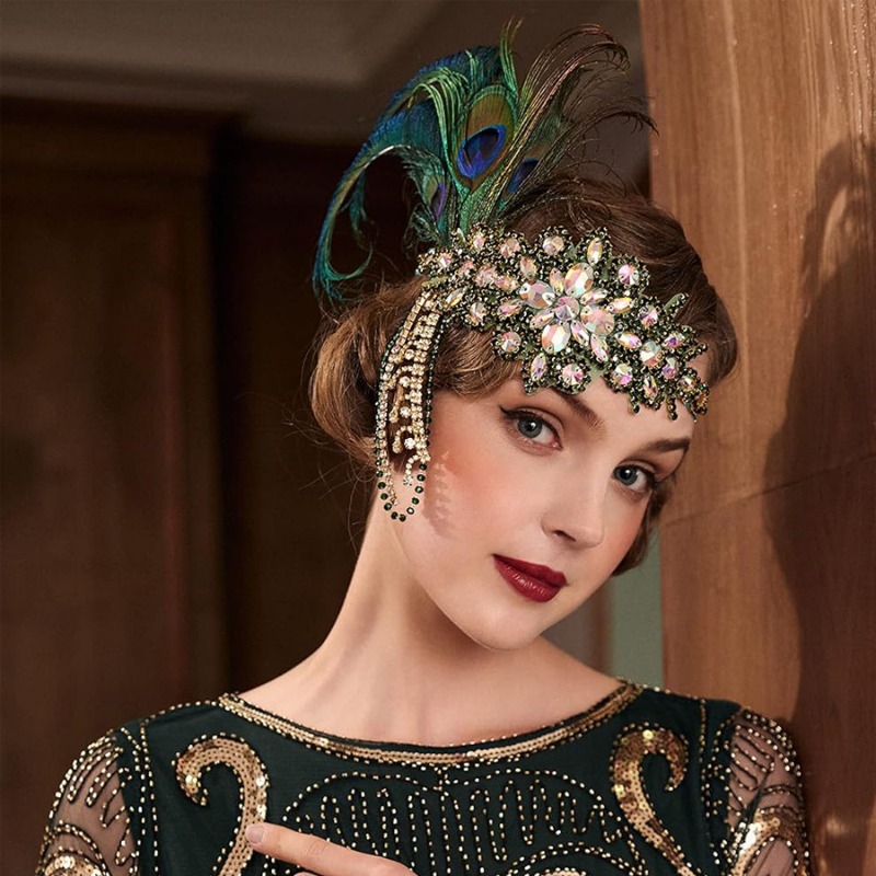 Vintage 1920s Flapper Headband - Women'S Fashion Roaring 20S reseña y precio