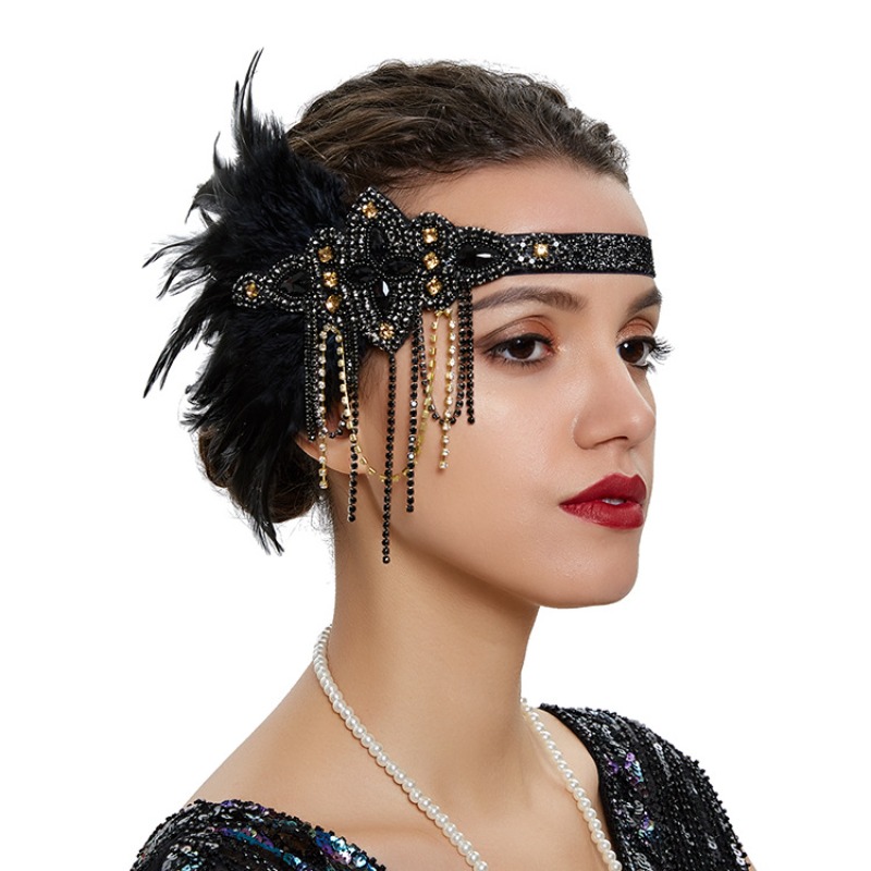 Vintage 1920s Flapper Headband - Women'S Fashion Roaring 20S reseña y precio