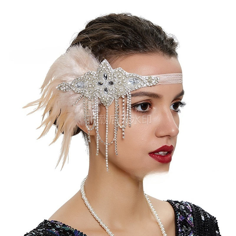 Vintage 1920s Flapper Headband - Women'S Fashion Roaring 20S reseña y precio