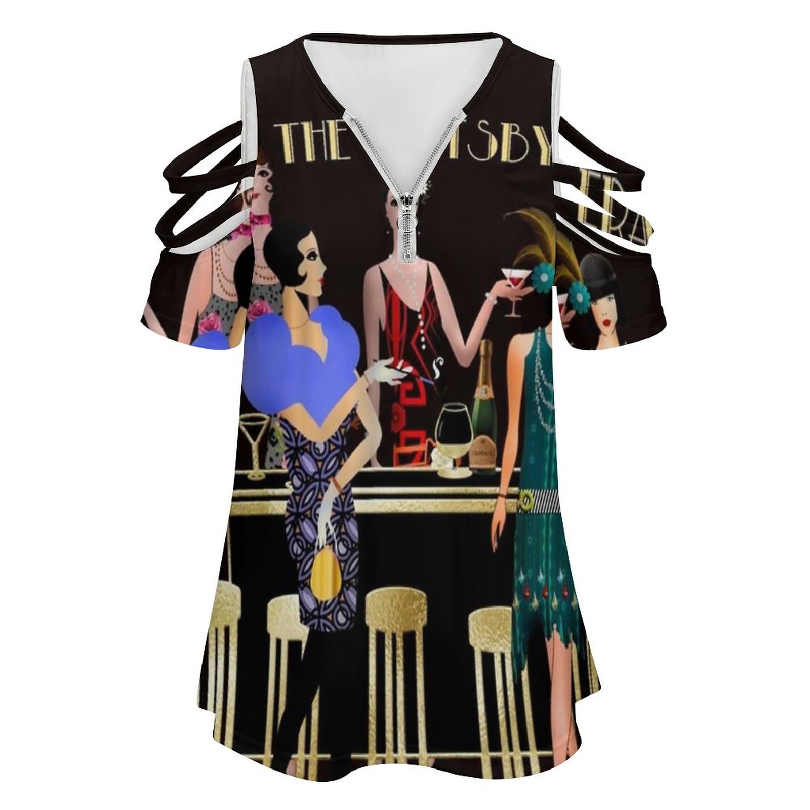 The Gatsby Era New Fashion Zip - Women'S Fashion Roaring 20S reseña y precio