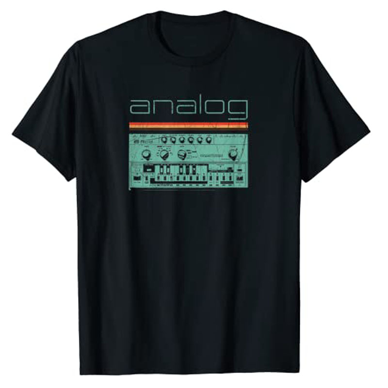 Analog Vintage Synthesizer T-S - Women'S Fashion From The 80S reseña y precio