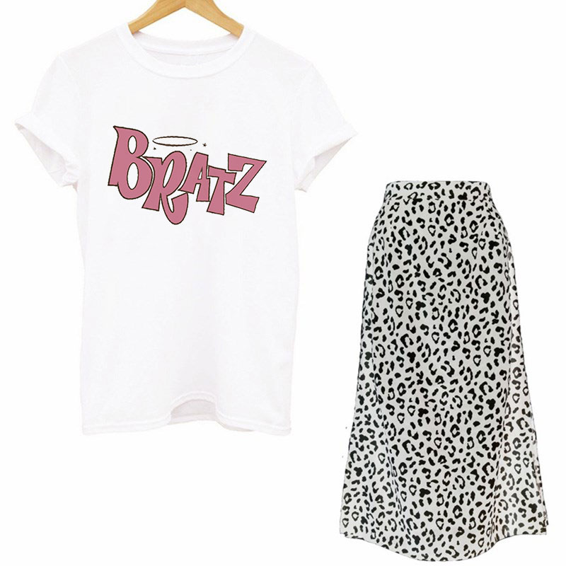 Women Two Piece Set Street Got - Printed Wrap Skirt reseña y precio
