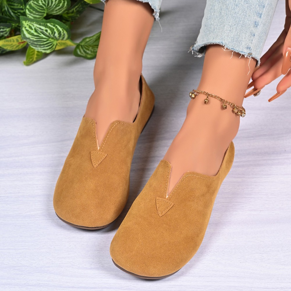 Women's Flat Shoes Slip-on Rou - Women'S Fashion Quick Delivery reseña y precio