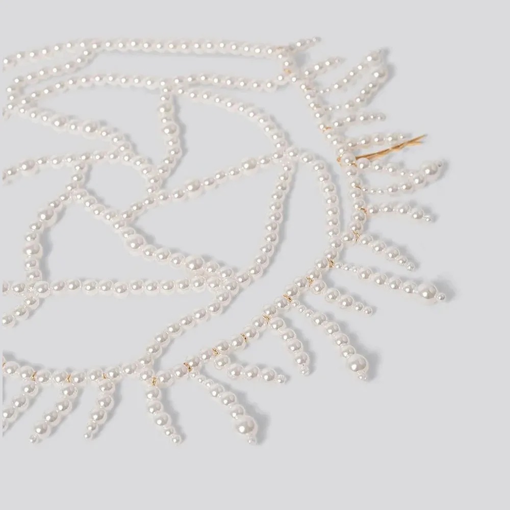 Fashion Pearl Fringe Headpiece - Women'S Fashion Roaring 20S reseña y precio