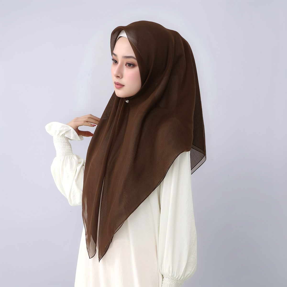 Ramadan 110cm Solid Viscose Sq - Women'S Fashion Trends reseña y precio