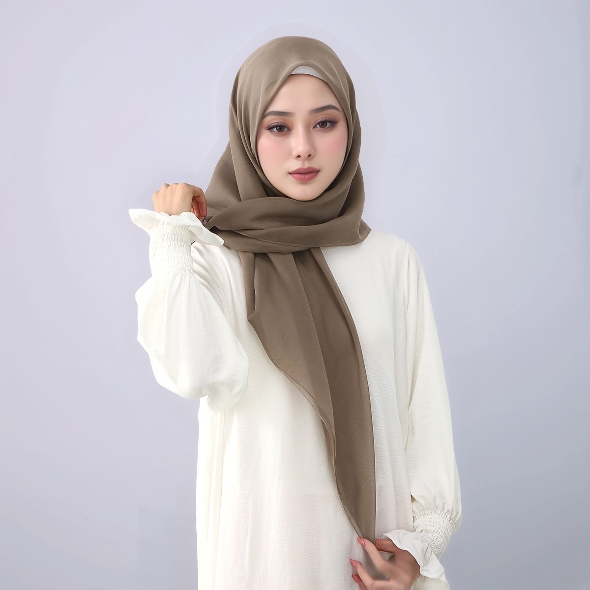 Ramadan 110cm Solid Viscose Sq - Women'S Fashion Trends reseña y precio