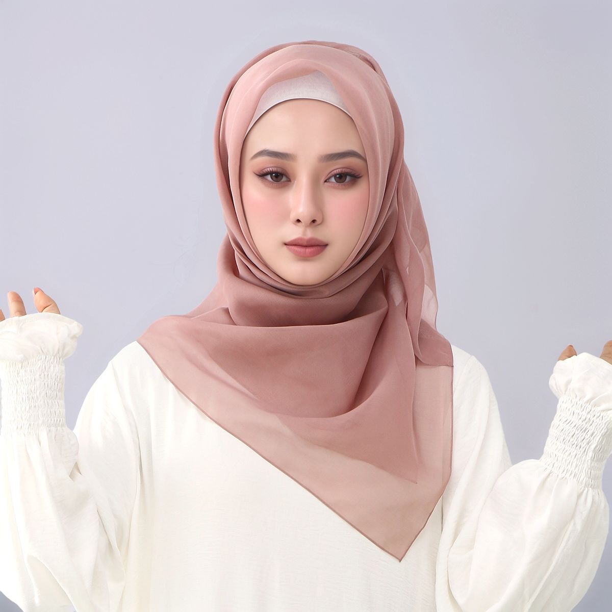 Ramadan 110cm Solid Viscose Sq - Women'S Fashion Trends reseña y precio