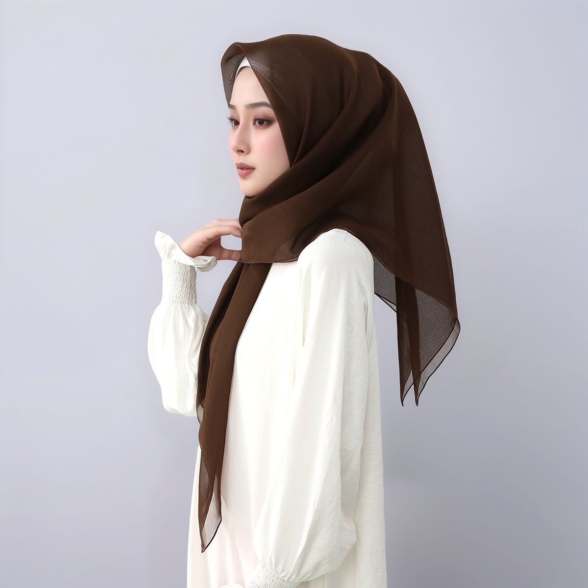Ramadan 110cm Solid Viscose Sq - Women'S Fashion Trends reseña y precio