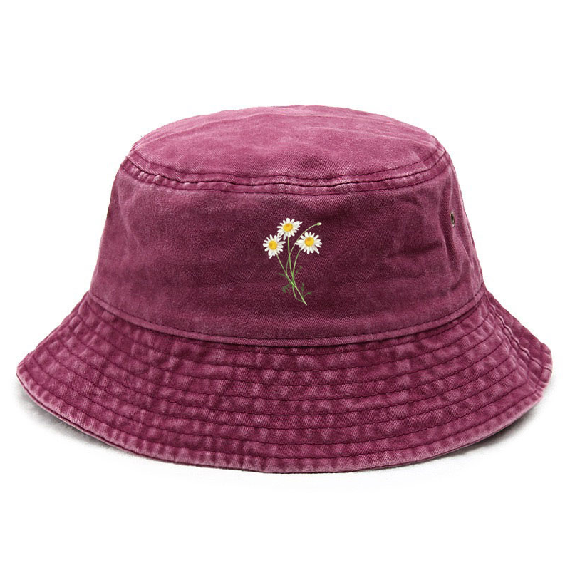 Customize Flower Cotton Washed - Bucket Hat Women reseña y precio