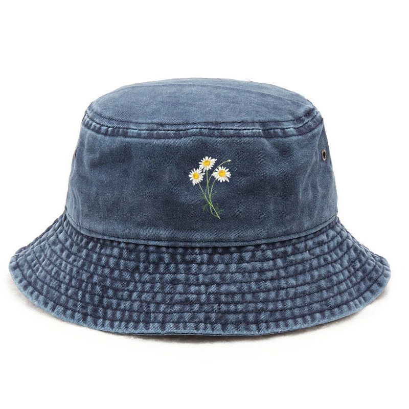 Customize Flower Cotton Washed - Bucket Hat Women reseña y precio