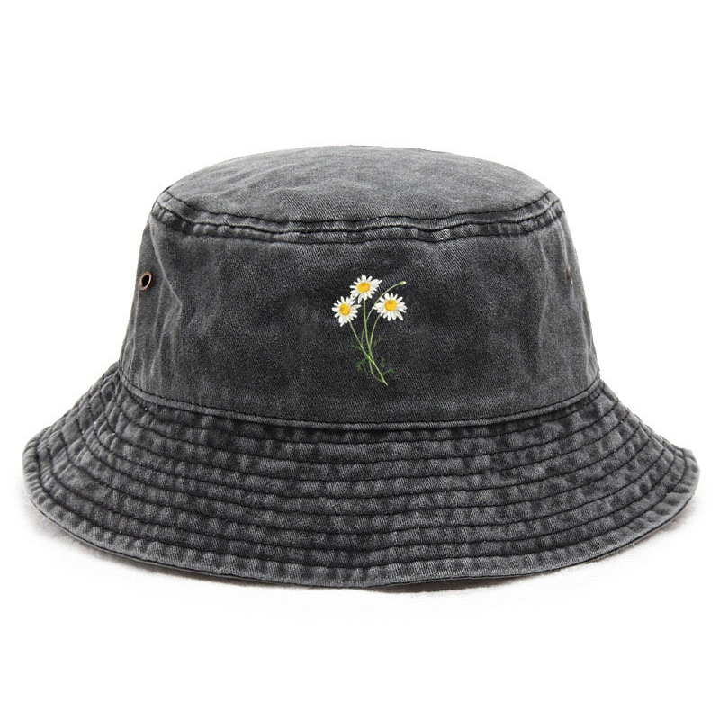 Customize Flower Cotton Washed - Bucket Hat Women reseña y precio