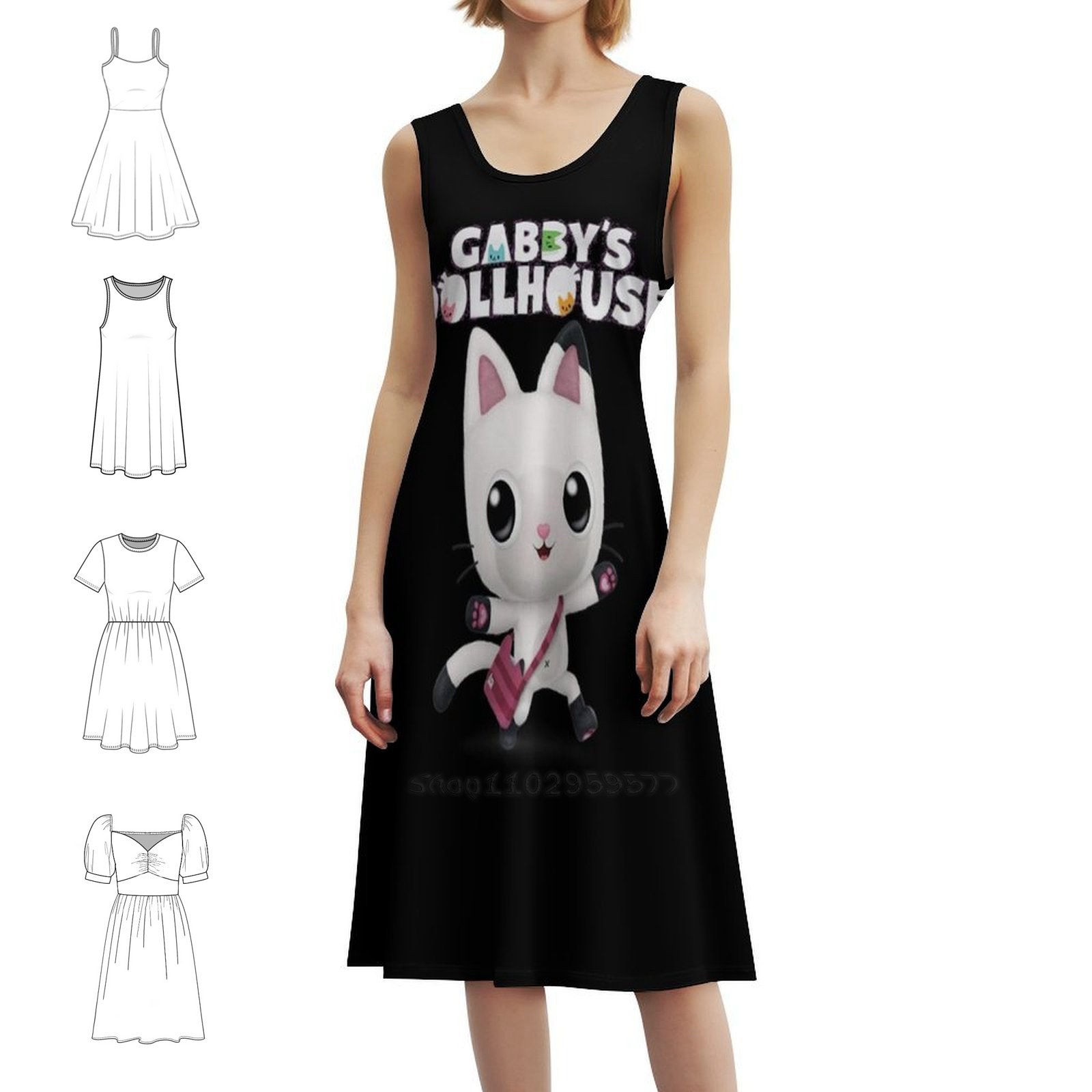 Gabby Dollhouse Boho Chic Dres - Women Fashion Gown reseña y precio